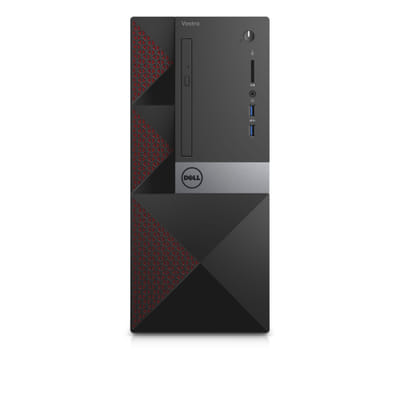 DELL Vostro 3668 i5-7400 Mini Tower 4 Go 1000 Go HDD Ubuntu Linux PC Noir