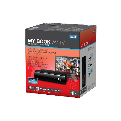 Disque Dur Western Digital 1To My Book AV-TV USB 3.0 Disque Dur Western Digital 1To My Book AV-TV USB 3.0