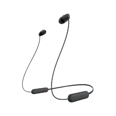 Écouteurs Bluetooth Sony WI-C100 intra-auriculaires avec Microphone Écouteurs Bluetooth Sony WI-C100 intra-auriculaires avec Microphone