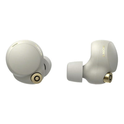 سماعات أذن سوني WF-1000XM4 بيضاء (WF-1000XM4/SM)