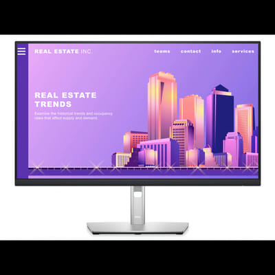 شاشة Dell 27" Full HD P2722H-3Y (P2722H-3Y)