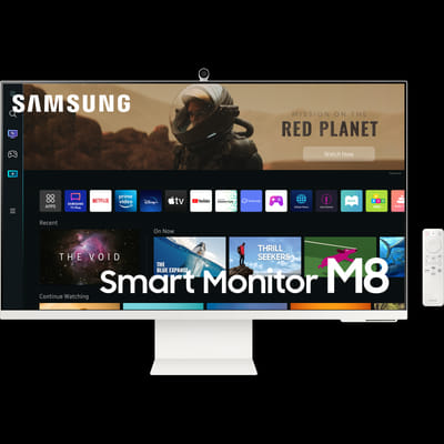 SAMSUNG monitor flat 32" SMART 4k 3840*2160 series 8 Black (LS32BM801UMXZN)