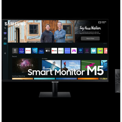SAMSUNG monitor flat 27" SMART series 5 Black (LS27BM500EMXZN)