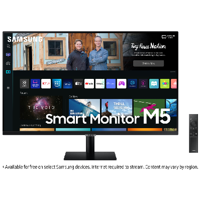 Écran SAMUSNG moniteur flat 27" SMART serie 5 Noir (LS27BM500EMXZN)