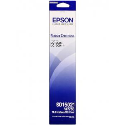 Epson SIDM Black Ribbon Cartridge for LQ-300/+/570/+/580/8xx (C13S015021BA) #7753