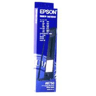 Epson SIDM Black Ribbon Cartridge for LX-300/+/II/4xx/8xx, FX-8xx (C13S015019BA) #8750