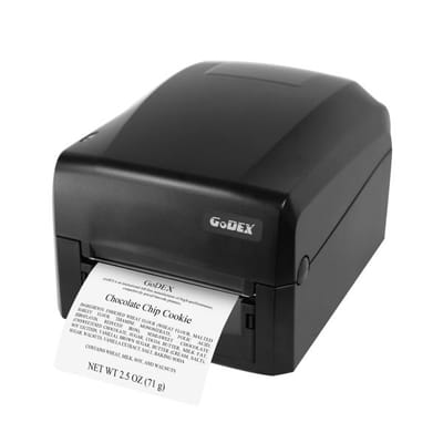 غودكس GE300 طابعة ملصقات حرارية مباشرة/نقل حراري 203 x 300 DPI 127 مم/ثانية مع كابل إيثرنت/LAN