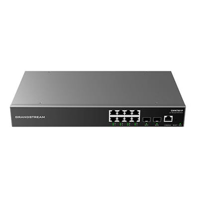 Grandstream Networks GWN7801P Managed Network Switch L2+ Gigabit Ethernet (10/100/1000) Black