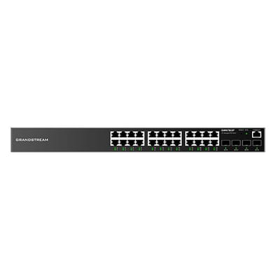 Grandstream Networks GWN7803P managed network switch L2+ Gigabit Ethernet (10/100/1000) Black