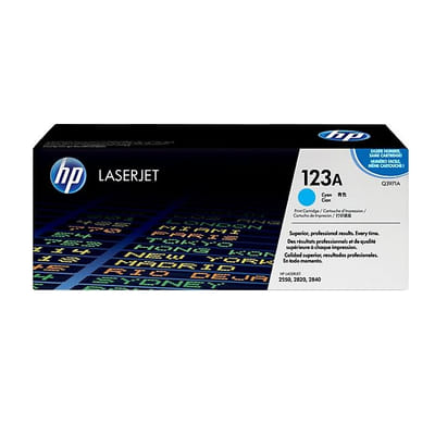 HP 123A Toner cartridge 1 piece(s) Original Cyan