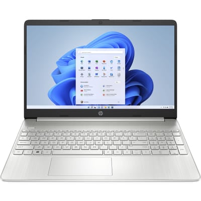 HP 15s-eq3000nk Ordinateur portable 39,6 cm (15.6") Full HD AMD Ryzen™ 7 5825U 8 Go DDR4-SDRAM 512 Go SSD Wi-Fi 5 (802.11ac) Windows 11 Home Argent