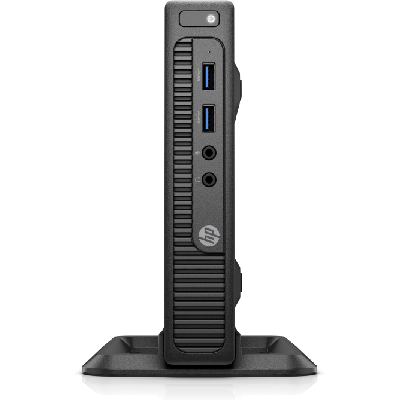 HP 260 G2 i3-6100U mini PC Intel® Core™ i3 de 6e génération 4 Go 500 Go HDD DOS gratuit Noir