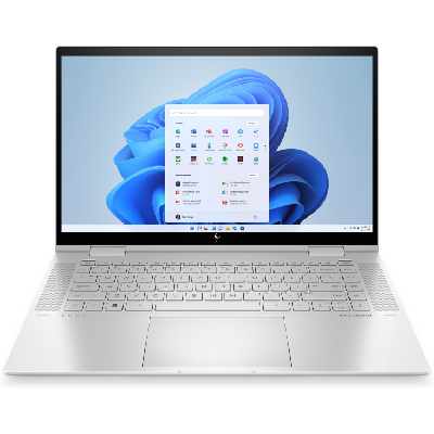 HP ENVY x360 15-ew0002nk Hybride (2-en-1) 39,6 cm (15.6") Écran tactile Full HD Intel® Core™ i5 i5-1240P 16 Go DDR4-SDRAM 512 Go SSD Wi-Fi 6E (802.11ax) Windows 11 Home Argent