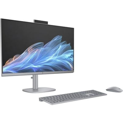 HP OmniStudio X 27-cs0004nk Intel Core Ultra 7 155H 68,6 cm (27") 1920 x 1080 pixels Écran tactile PC All-in-One 16 Go DDR5-SDRAM 512 Go SSD Windows 11 Home in S mode Wi-Fi 6E (802.11ax) Argent