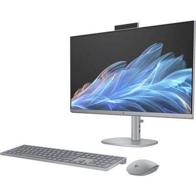 HP OmniStudio X 27-cs0004nk Intel Core Ultra 7 155H 68.6 cm (27") 1920 x 1080 pixels Touchscreen All-in-One PC 32 GB DDR5-SDRAM 1 TB SSD Windows 11 Home in S mode Wi-Fi 6E (802.11ax) Silver
