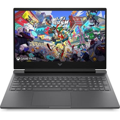 HP Victus Gaming 16-r1005nk Intel® Core™ i7 i7-14650HX Laptop 40.9 cm (16.1") Full HD 16 GB LPDDR5-SDRAM 512 GB SSD NVIDIA GeForce RTX 4050 Wi-Fi 6 (802.11ax) Windows 11 Home Black