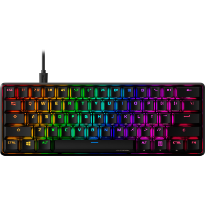 HyperX Alliage origins 60 - Clavier mécanique de jeu - Rouge HX (disposition des États-Unis) HyperX Alliage origins 60 - Clavier mécanique de jeu - Rouge HX (disposition des États-Unis)