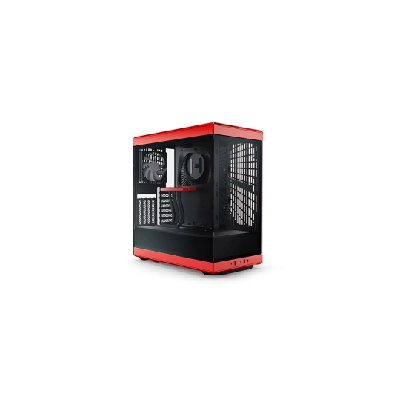 HYTE Y40 Midi Tower Noir, Rouge