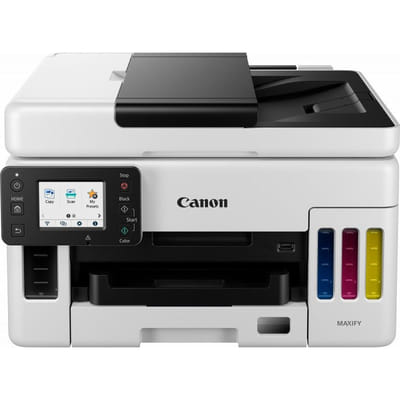 طابعة متعددة الوظائف Canon MegaTank GX6040 مع خزانات قابلة لإعادة التعبئة (4470C009AA)