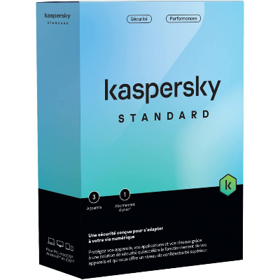 Kaspersky Standard - 3 Postes 1 an (KL10418BCFS-FFPMAG)
