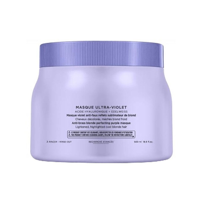 KERASTASE Blond Absolu Masque ultra-violet pour les cheveux décolorés ou méchés 500ml KERASTASE Blond Absolu Masque ultra-violet pour les cheveux décolorés ou méchés 500ml