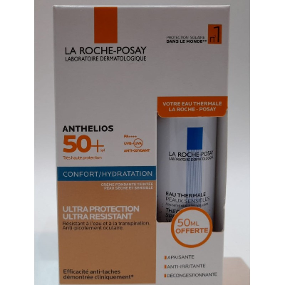 LAROCHE-POSAY ANTHELIOS FONDANTE TEINTEE + EAU ETHERMAL 50ML PACK LAROCHE-POSAY ANTHELIOS FONDANTE TEINTEE + EAU ETHERMAL 50ML PACK