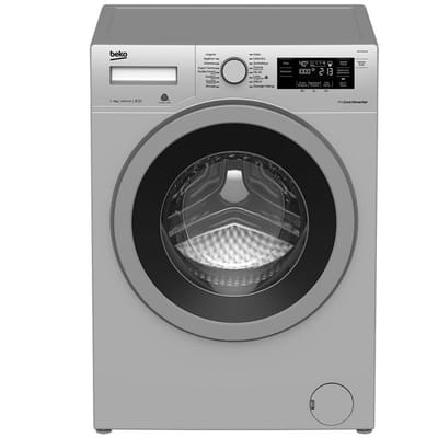Beko WTV9734XS Washing Machine Capacity of 9 kg and a spin speed of 1400 rpm.