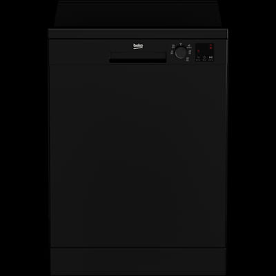 غسالة صحون BEKO 13 إعدادات مكان سوداء (DVN05321B)