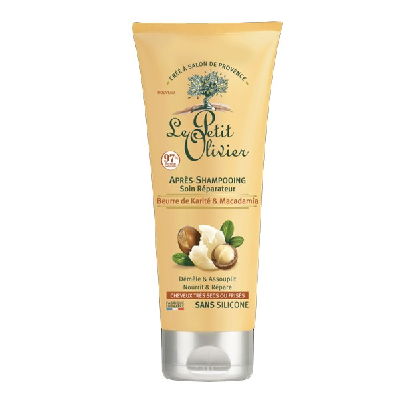 Le petit olivier – apres shampoing beurre de karite et macadamia Le petit olivier – apres shampoing beurre de karite et macadamia
