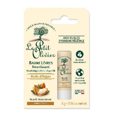 Le Petit Olivier - Baume lèvres Nourrissant - Huile d'Argan Le Petit Olivier - Baume lèvres Nourrissant - Huile d'Argan