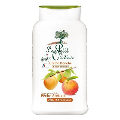Le petit olivier – Creme douche peche abricot 250 ml