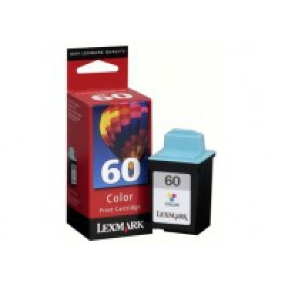 Lexmark 60 cartouche d'encreOriginal Rendement standard Cyan, Magenta, Jaune