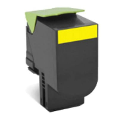 Lexmark 80C8XYE Original Toner Cartridge Yellow