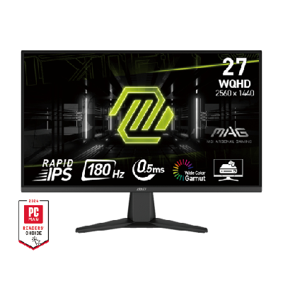 MSI MAG 275QF écran plat de PC 68,6 cm (27") 2560 x 1440 pixels Wide Quad HD Noir MSI MAG 275QF écran plat de PC 68,6 cm (27") 2560 x 1440 pixels Wide Quad HD Noir