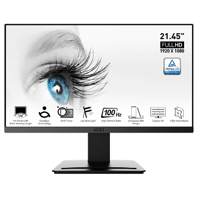 MSI Moniteur MP223 PRO 21.45" Full HD (9S6_3PB9CH_001) MSI Moniteur MP223 PRO 21.45" Full HD (9S6_3PB9CH_001)