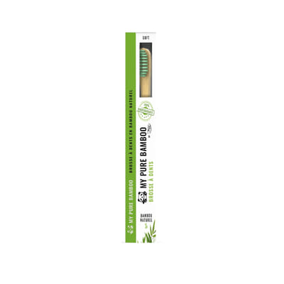 MY Pure Bamboo Brosse à dents 100% naturel