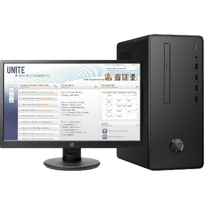 Pc De Bureau HP PRO 300 G6 I5 10é Gén 4Go 1To -Noir (294U7EA) Pc De Bureau HP PRO 300 G6 I5 10é Gén 4Go 1To -Noir (294U7EA)