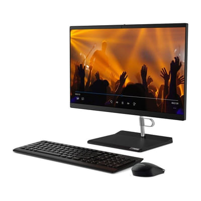 LENOVO V30a 22" كمبيوتر كل في واحد / i3 الجيل العاشر 4 جيجابايت/1 تيرابايت - أسود