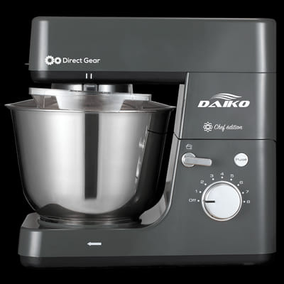 Dough mixer 7 L with stainless steel bowl