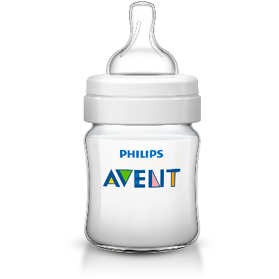 Philips AVENT SCF560/61 biberon 125 ml Polypropylène (PP) Transparent, Blanc
