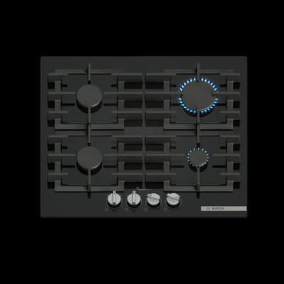 BOSCH PPP6A6I40O 60CM BLACK GLASS Cooking Plate