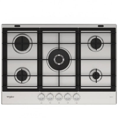 لوحة طهي GMWL 728/IXL Whirlpool غاز 5 شعلات