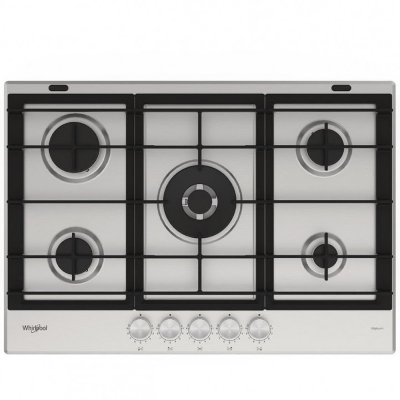Plaque de cuisson GMWL 728/IXL Whirlpool gaz 5 feux Plaque de cuisson GMWL 728/IXL Whirlpool gaz 5 feux
