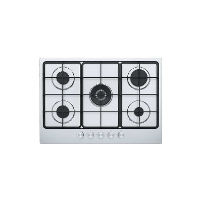 PLAQUE FRANKE 5 FEUX 75CM INOX - Planetben