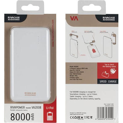 RivaCase RivaPower VA2008 Power Bank / 8000 mAh