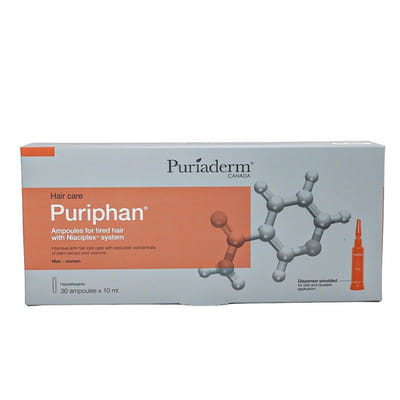 PURIADERM Puriphan Ampoules Cheveux Fragilisés 30*10ml