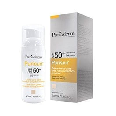 PURIADERM Purisun SPF50 Tinted Cream Light 50ml