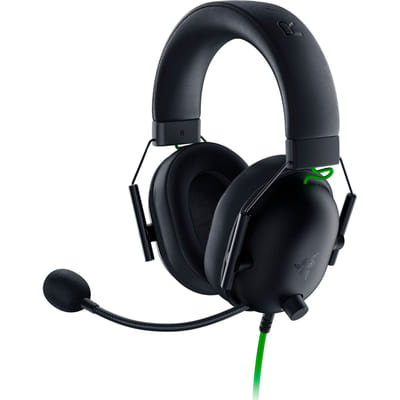 Razer Blackshark V2 X Wired Gaming Headset Black, Green