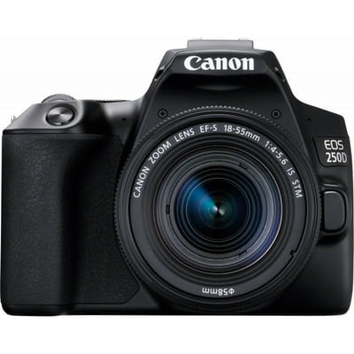 Canon EOS 250D + EF-S 18-55mm f/4-5.6 IS STM Lens (3454C002AA)