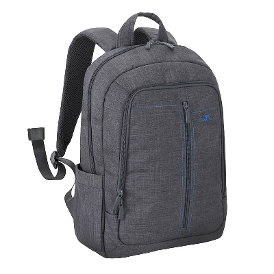 Rivacase 7560 Laptop Canvas Backpack 15.6 grey / sac à dos Gris Polyester
